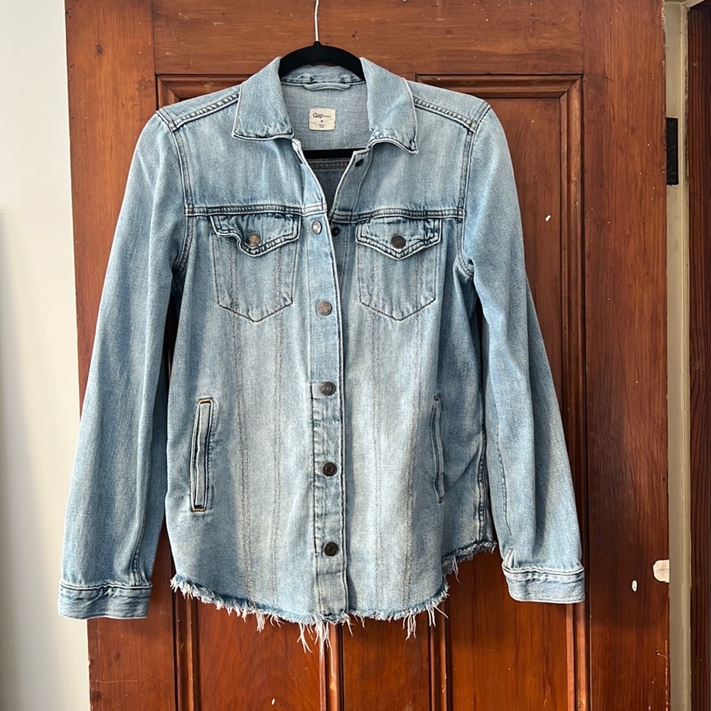Gap Shirt Denim Jacket